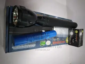 Flashlight/ Lamp, 3W Halogen WASING Rechargeable Lamp