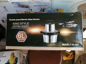 King Style Double-Seed Electric Yam Pounder / Meat Grinder