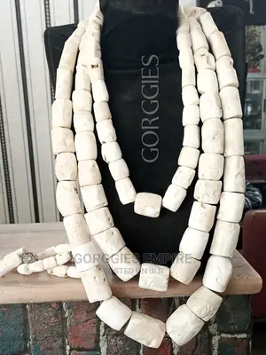 White and Orange Coral Layers