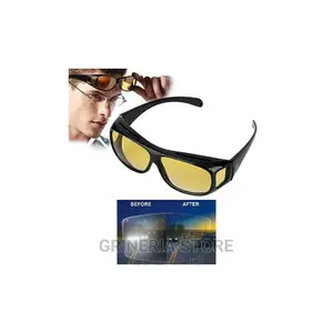 Uv Rays Protective Night Driving Glass