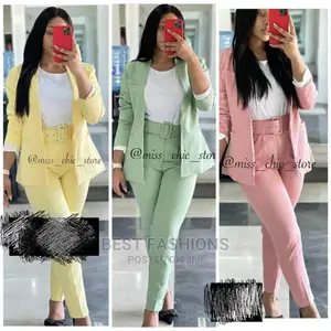 Cute Female 3 Piece Suit