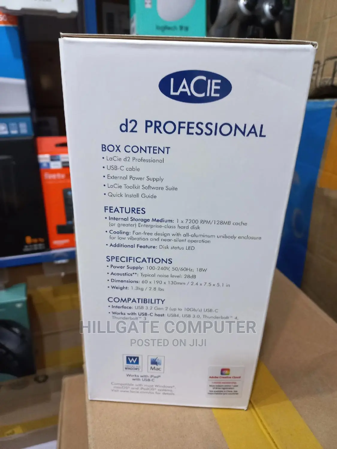 Lacie 16tb D2 Professional