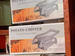 Potato Chipper With Two Interchangeable Cutter Blades