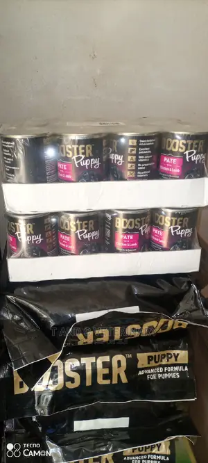 Booster Puppy Can Food 24cans
