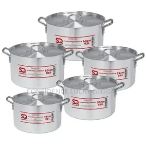 SQ Professional Galaxis Dorado Aluminum Set With Lid 45-63cm