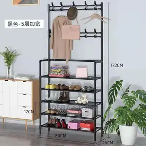 Clothes, Hat, Bag, Cap and Shoe Rack