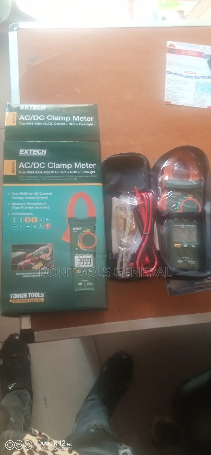 Extech-Ma445 400A True Rms Ac/Dc Clamp Meter + Ncv