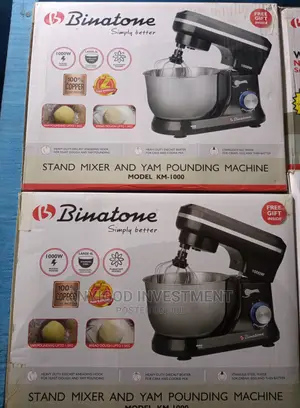 Binatone Stand Mixer and Yam Pounder
