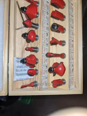 6, 8 , and 12mm Router Bit Set