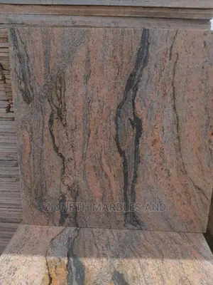 Nigerian Multi Colour Red Granite 60X60 Floor Tiles 10mm