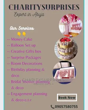 Birthday, Proposal, Decorations, Surprise Box Packages Etc.
