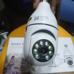 Wireless Bulb Security Camera PTZ HD Infrared Night Vision