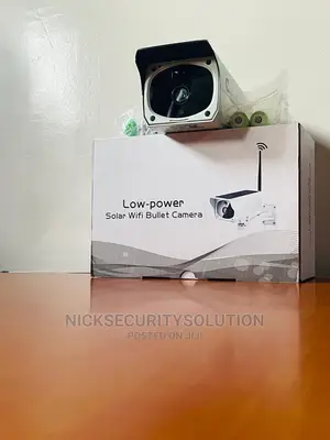 Outdoor Wifi 1080p Ip Camera - Solar Power With Battery