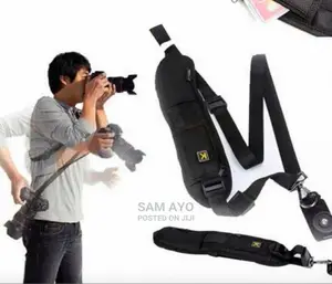 Camera Strap Belt With Metal Hook for SLR / DSLR Cameras