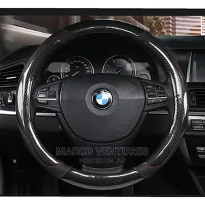 Carbon Fiber Black Steering Cover