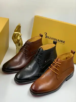 Quality Billionaire Ankle Men Shoes