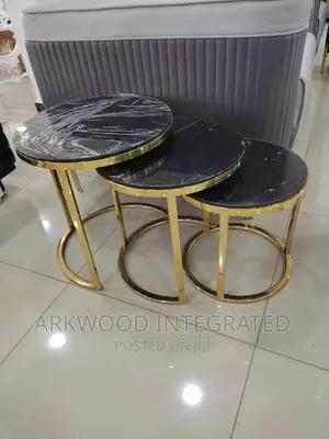 Contemporary Side Stools/Side Table