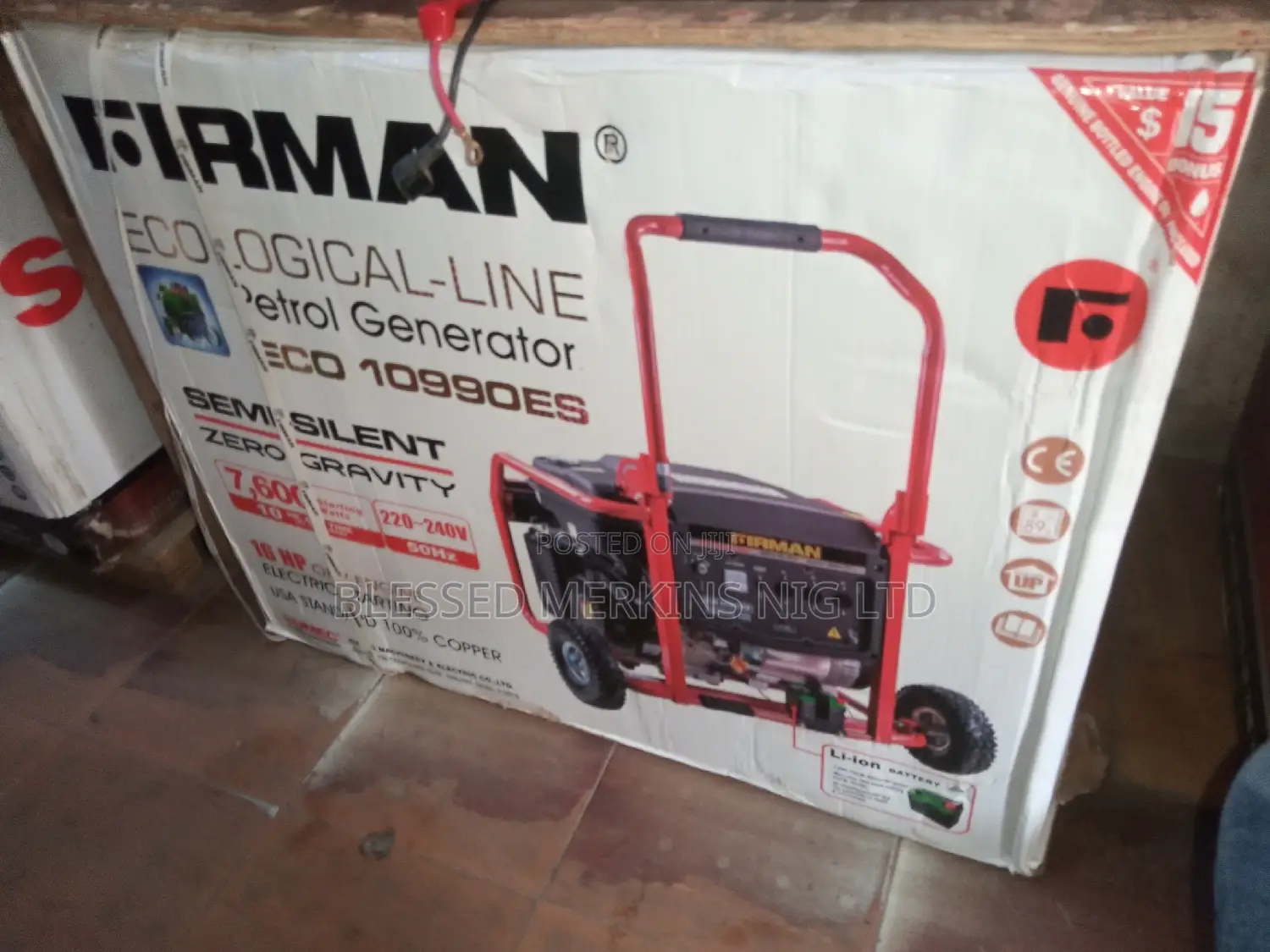 Firman Generator 7.6kva