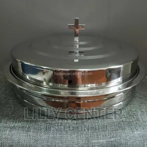 Silver Communion Tray and Cover