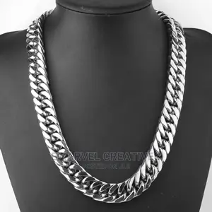 Silver/Gold/Black Fashion Mens Womens Stainless Steel Curb