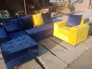 A L Shape Sofa With Extra Single