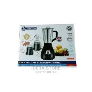 Master Chef Master Chef/Crown Star 3 In 1 Electric Blender