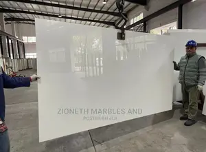 Italian Plain White Quartz Slab