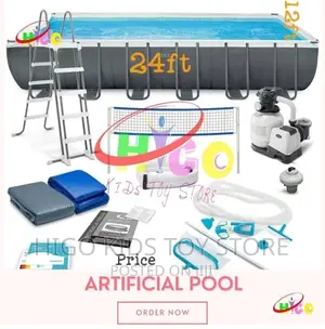 Above Ground Swimming Pool 24ft by 12ft