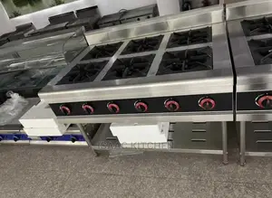 Industrial Standing 6burner Cooker Without Oven