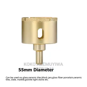 55mm Golden Diamond Marble Hole Opener Bit