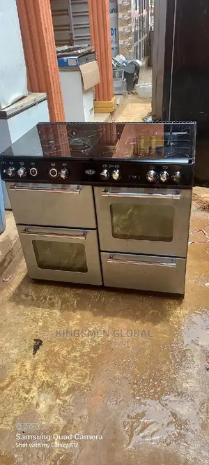 Heavy Duty 7 Burner Gas Cooker With Double Oven and Grill
