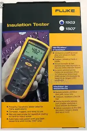 Fluke 1503/1507 Insulation Resistance Tester