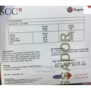 Superlife Scc+ for Excess Fat Loss and Colon Care