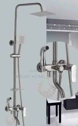 Anti-Rust Standing Shower With Mixer