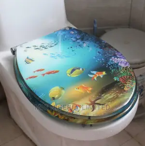 Plastic Character Toilet Seat Cover