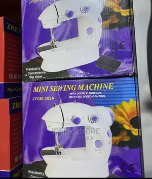 Ini Electric Portable Sewing Machine Double Speed Automatic