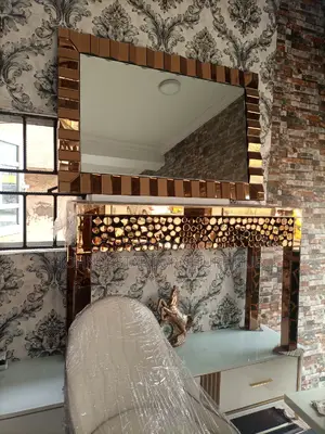 Italian Gold Consol Mirror