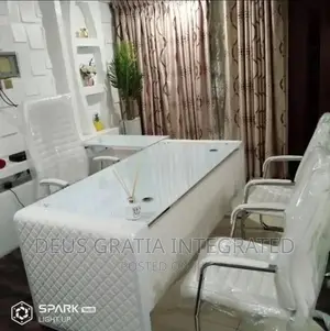 Executive Office Table White