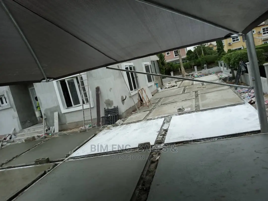 Exposed Concrete Aggregate Stamped Flooring