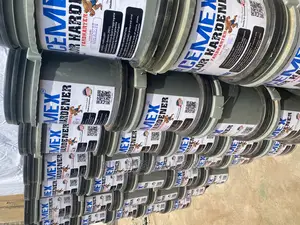 Cement Concrete Colored Green Blue Black Hardener CEMEX