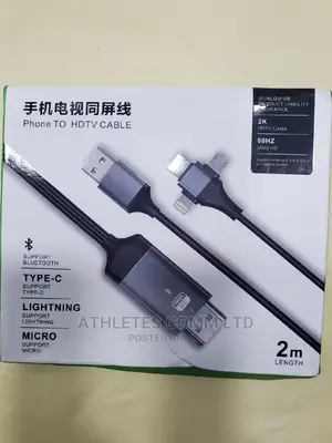 iPhone, Android and Type C to Hdmi