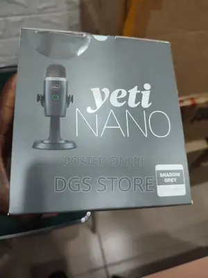 Blue Yeti Nano Broadcast Sound Microphone for Recording
