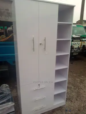 3 by 6 Fit Wardrobe White 