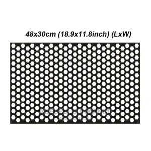 Honeycomb Car Sticker Hollow Auto Lamp Film