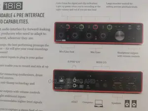 Focusrite Scarlett 18i8 Audio Interface