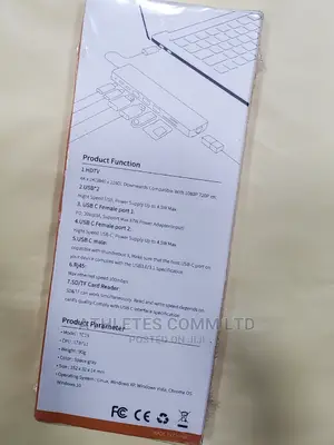 Type C 8 in 1 Multifunction Adpter