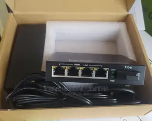 4 Port Pronet Gigabit POE Switche. 10/100/1000 + Fiber 1000m