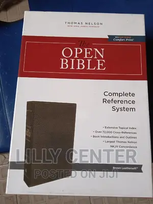 Nkjv Open Bible Leather Cover