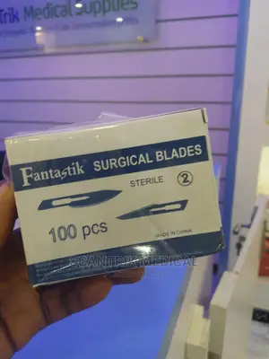100pc Disposable Surgical Use Carbon Steel Scalpel Blade