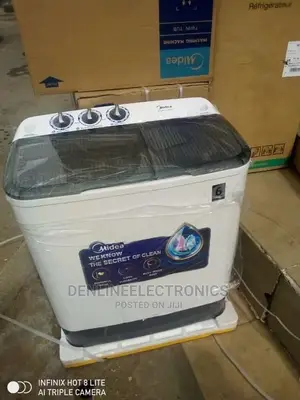 Midea 6.5kg Twintub Wash and Spin Manual Washing Machine